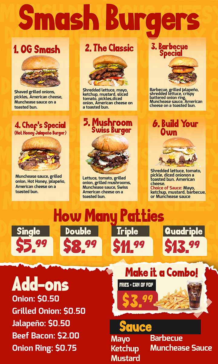 Menu Page 1