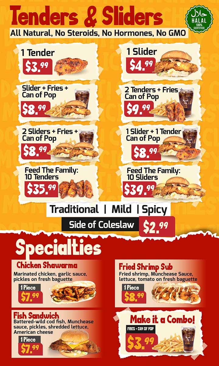 Menu Page 2